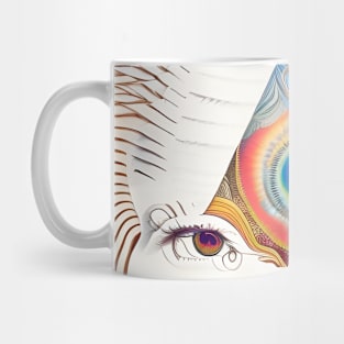 Illuminated Vision (1) - Trippy Psychedelic Eye Mug